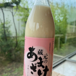 「蔵元のあまざけ」＝「あまざけ」が「飲む点滴」と言われる訳は？